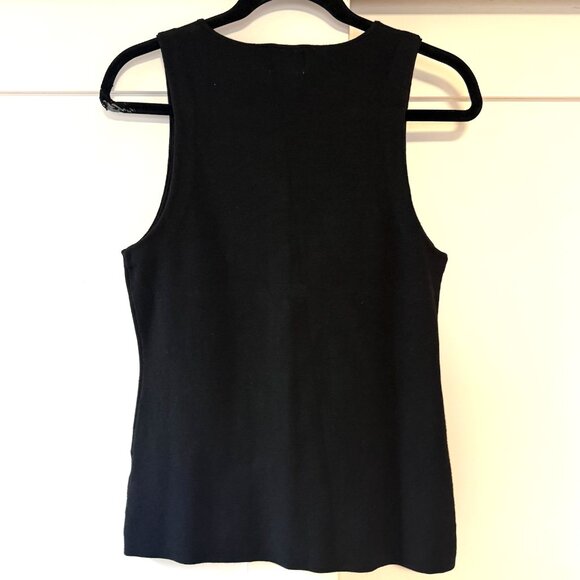 H&M Black Knit Vest Top - Picture 4 of 6
